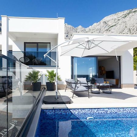 Villa Mira With Fantastic Sea View Makarska Exterior foto